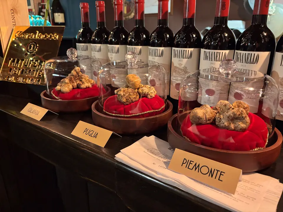 Daniele Violoni, The Lord of Truffle, durante un Evento al Tartufo