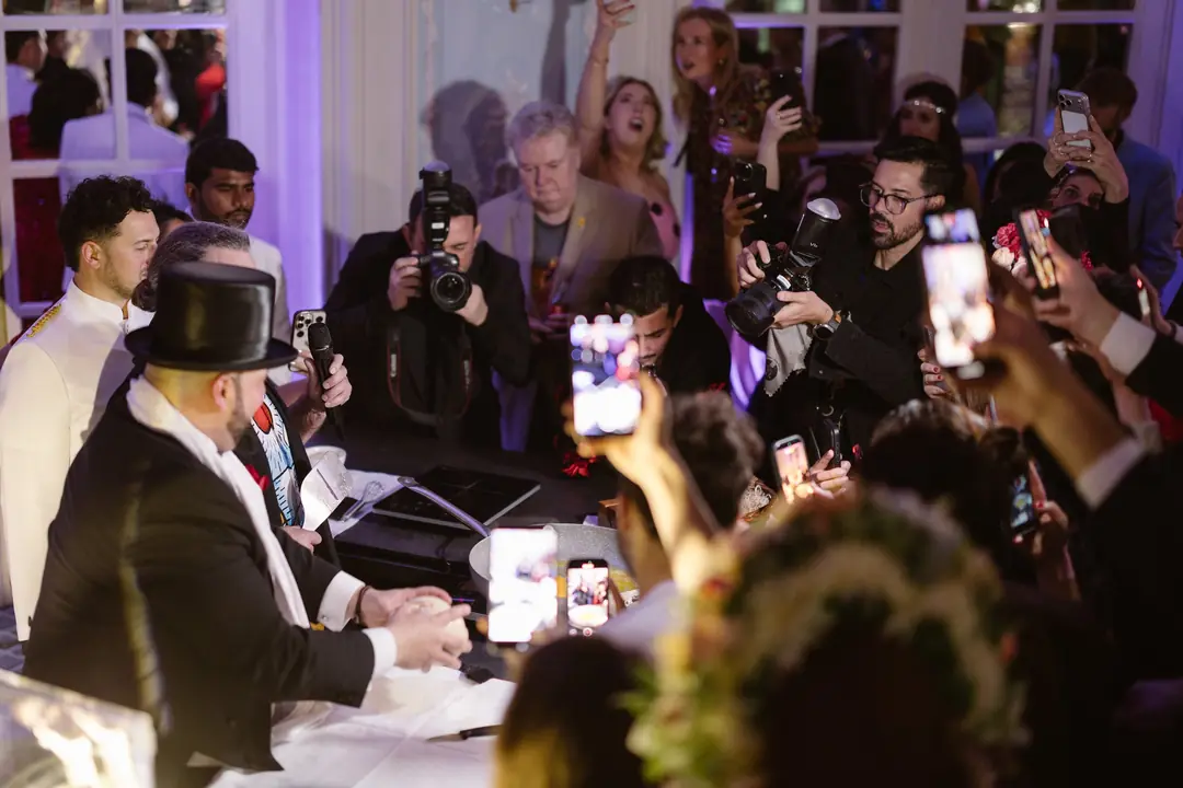 Daniele Violoni, The Lord of Truffle, durante un Evento al Tartufo