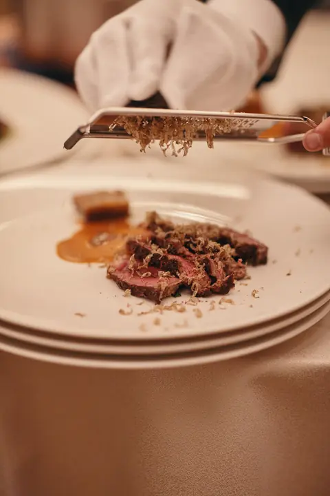 Lamellatura del Tartufo, da vicino